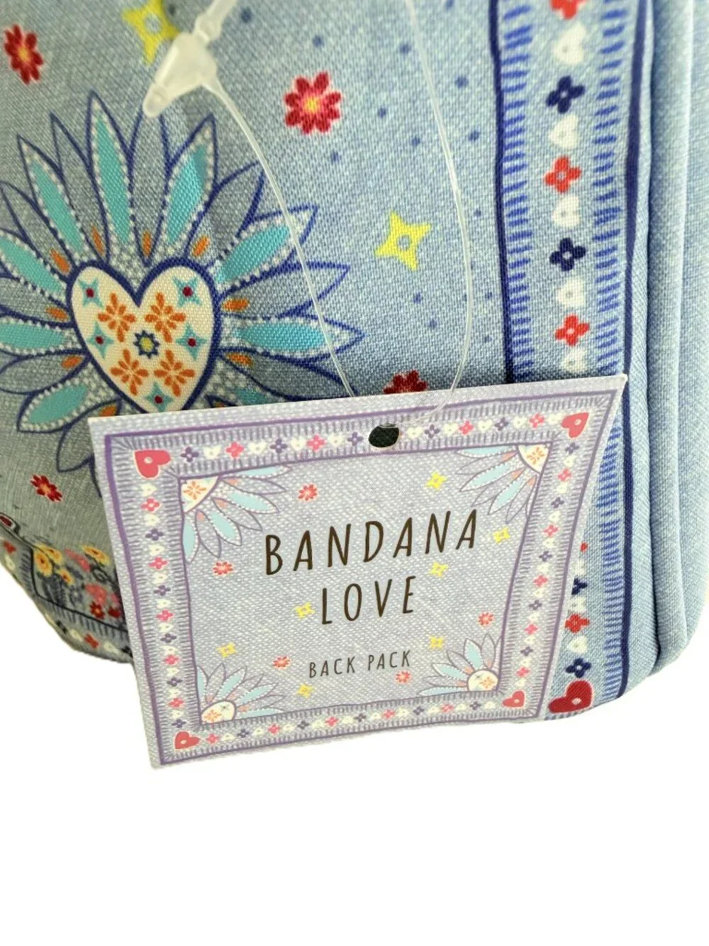 NWT Brighton Bandana Love Backpack Britney Drumheller Paisley Floral